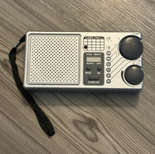 Vintage LIFELONG Portable AM FM Radio Model 845 LCD Alarm Clock  Instructions