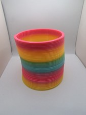 Slinky the Original Walking Spring Toy Plastic Rainbow Giant Slinky Ages 5 
