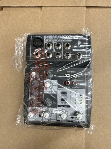 Behringer XENYX 502 Mixer NEW Pulled From Bundle No Accessories