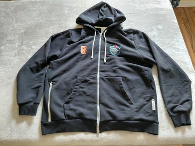 Nike Syracuse Standard Issue Hoodie Mens XXL Black Full Zip Football