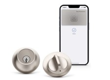 Level Lock Deadbolt Smart Lock - World's Smallest Smart Lock Plus Apple Home