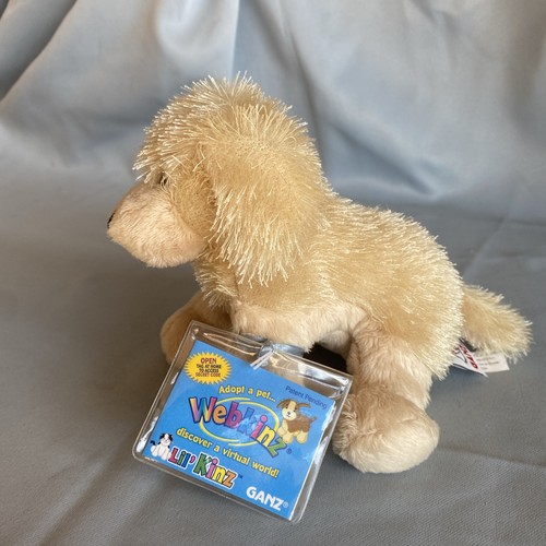 Webkinz Lil Kinz Golden Retriever Plüsch mit versiegeltem Code Neu mit Etikett HS010 selten - Bild 2 von 11