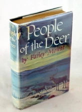 Farley Mowat 1st Ed 1952 People of the Deer Ihalmiut Hardcover w/Dustjacket