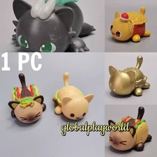 Cat Cute Kitty Opened Blind Box Figures Resin Action Figure Model Toy Statue 1PC