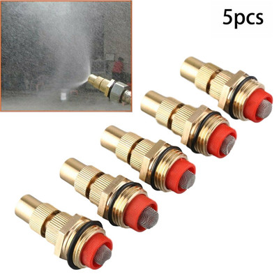 1/2 Spray Nozzle Atomizing Lawn Misting Sprinkler Gardening Nozzle Kit Hot Sale