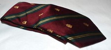 Creative Expressions by Alynn Neckwear Red Scales Silk Tie Made in USA