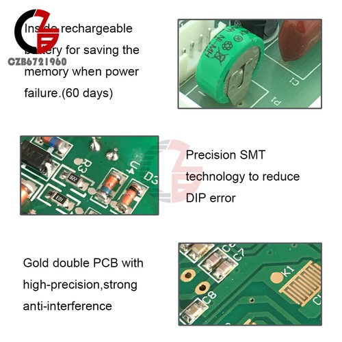 DC 12V 24V AC 110V CN101S Timer Switch Controller Automatic Cycle Timing Switch - Picture 6 of 108