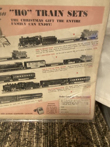 1955 Model TRAINS Magazine Model RAILROADS Made Easy December ALL Gages Holiday - Picture 10 of 10