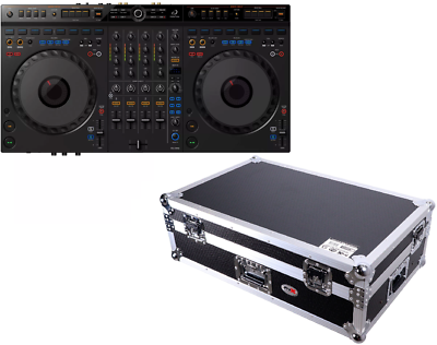 AlphaTheta DDJ-GRV6 DJ controller 4-ch + ProX XS-FLX102UWLT Flight