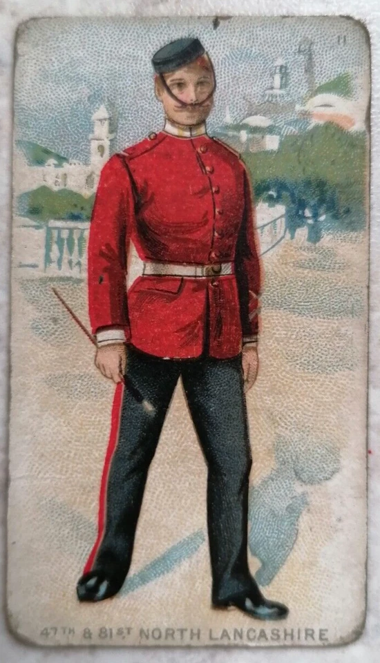 THE AMERICAN TOBACCO COMPANY Military Uniforms x12 Bengal Madras Lancers 1900 - Image 4 of 4