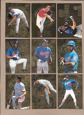 1996 Fleer Ultra Gold Medallion parallel variations work on your set