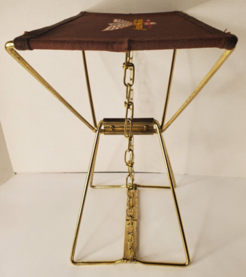 Tabouret De Camping Pliant Vintage Fenwick Woodstream 9040 - État Excellent