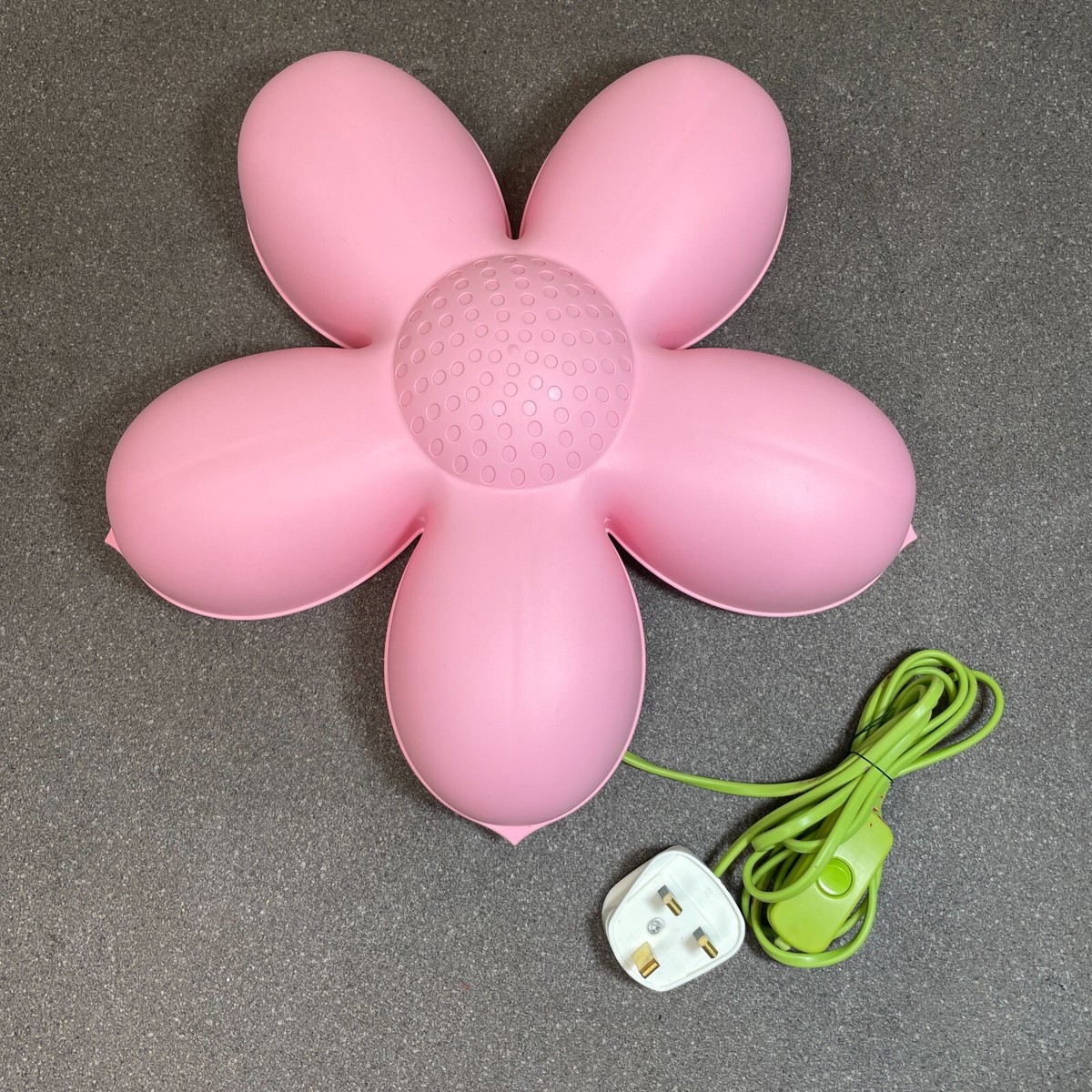 Ikea Smila Blomma Pink Flower Wall Light Lamp Childrens Bedroom