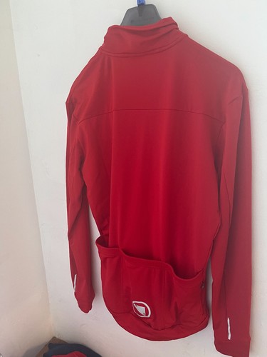 New Endura Xtract Roubaix Mens LS Cycling Jersey - Large - Red - New with Tags - Picture 2 of 3
