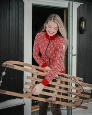 DALE OF NORWAY Frida Women's Cardigan Full Zip Sweater Jacket