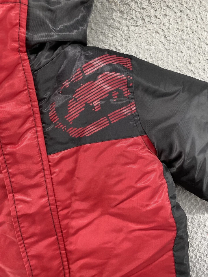 Traje de nieve vintage ECKO UNLTD rojo y negro de una pieza en niño pequeño talla 3-6M Foto 2 de 4