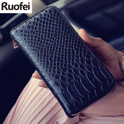 DIVINO Monedero de Billetera Cocodrilo Cartera para mujer | eBay