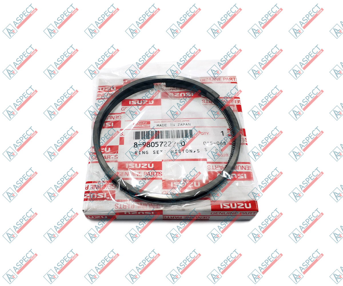 Isuzu Genuine Piston Ring 4JJ1 8980572220 02/802472 Set of 4 pc | eBay