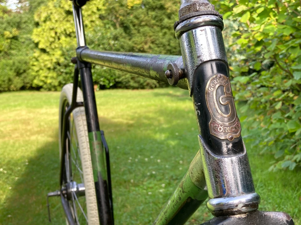 Göricke Rahmen Halbrenner Rennrad Fahrrad - 5-stellige Rahmennr. - Chrommodell - Bild 4 von 4