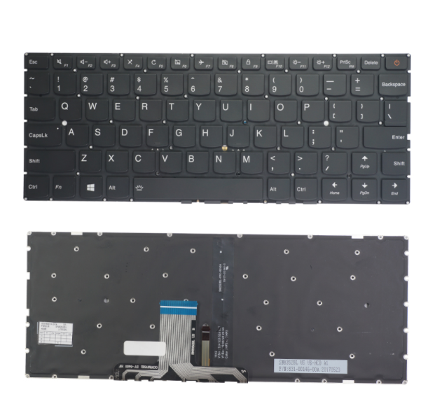 US Backlit Keyboard for Lenovo Ideapad 710S Plus Touch-13IKB 710S
