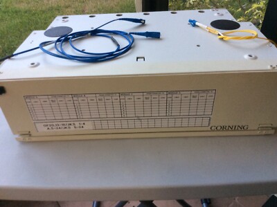 CORNING Cable System LD524P06-3C-3RJ1Y0 Fiber Optic Splice Housing. UNCLAIMED.
