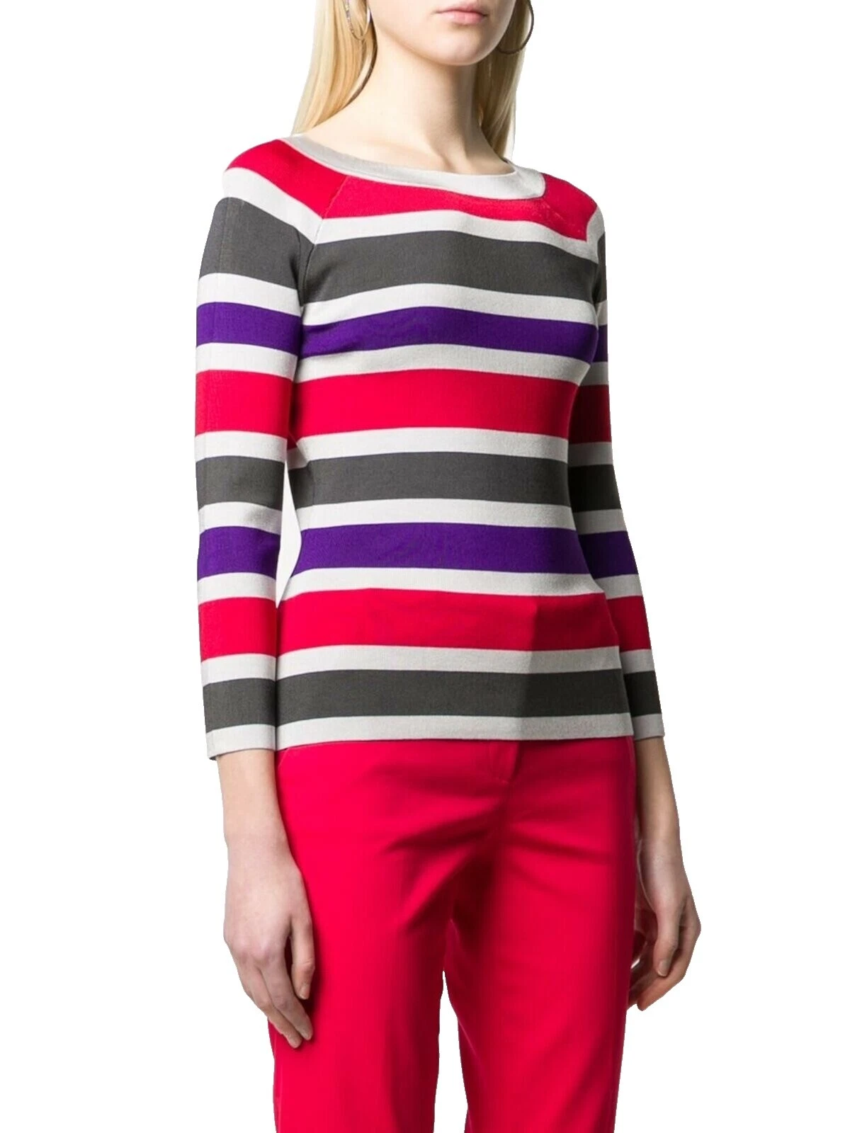 Camisetas a Rayas Casual Emporio Armani para mujeres