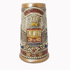 Vintage Budweiser Limited Edition San Francisco Ceramic Beer Stein