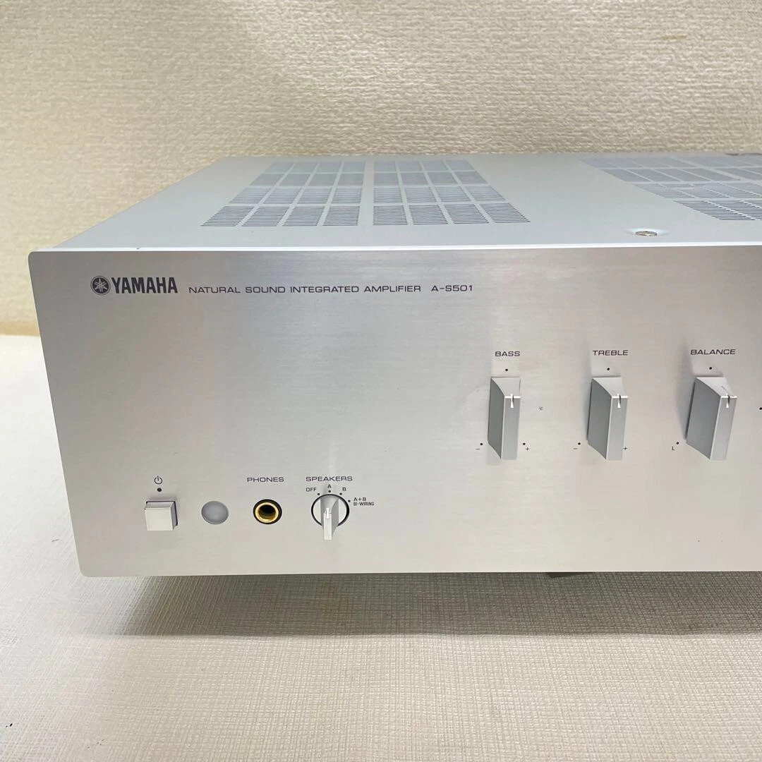 Yamaha Integrated Amplifier A-S501 Silver used | eBay