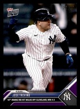 2023 Topps Now Purple Parallel #231 Jose Trevino Yankees 25/25