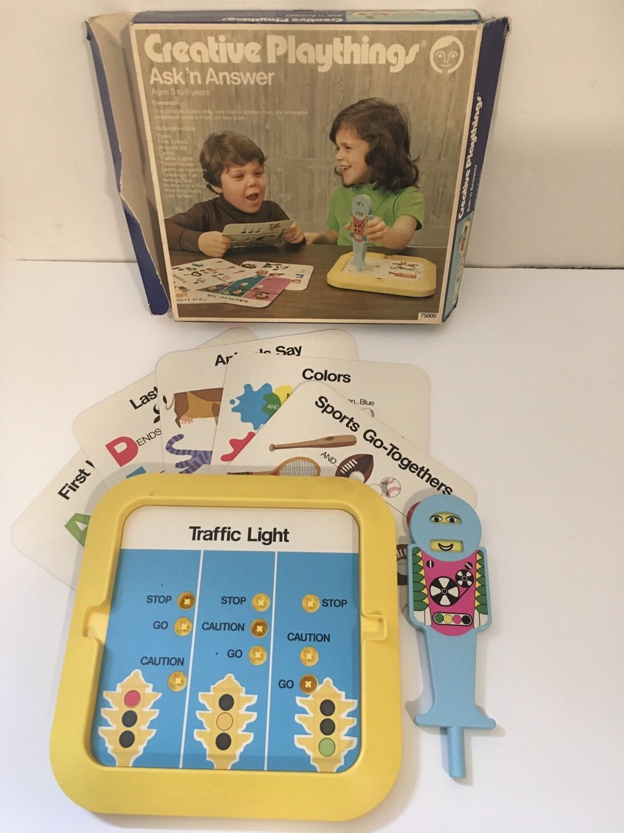 Vintage 70's - Creative Playthings ASK'N ANSWER Original