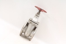 großer alter Absperrhahn Absperrventil Schieber Hahn  MAW GG25 PN10 100 10cmØ