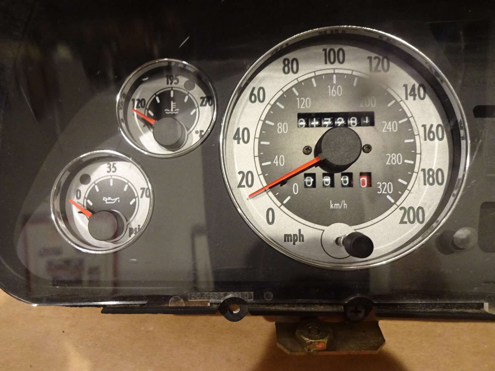 Maserati 4200 Coupe Spider - Speedometer Dash Instrument Cluster  P/N 194416