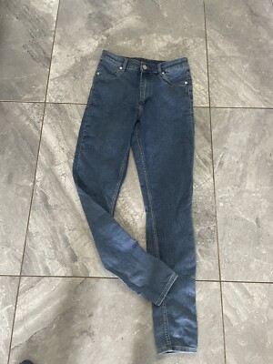 Ladies cheap monday high waist skinny jeans XS W26 size 8 L29