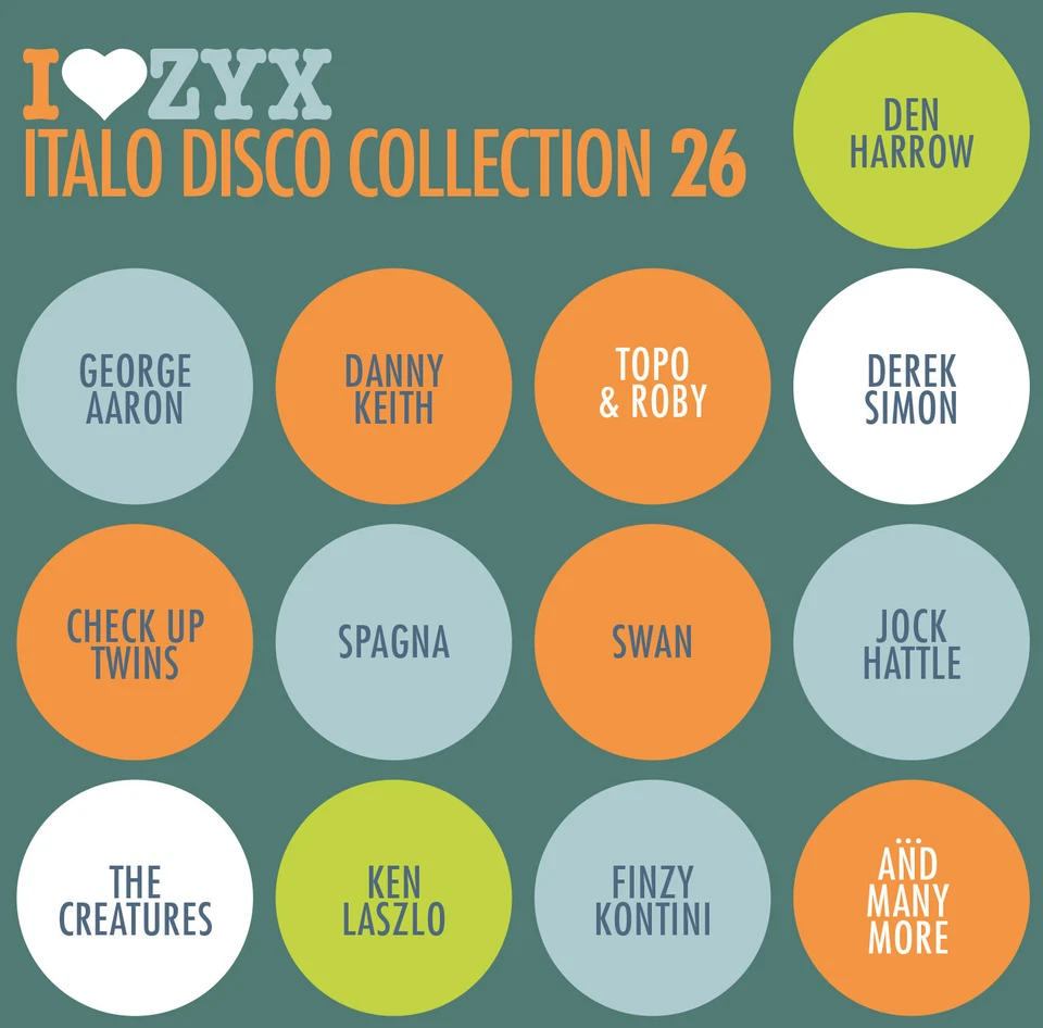 CD ZYX Italo Disco Collection 26 von Various Artists 3CDs