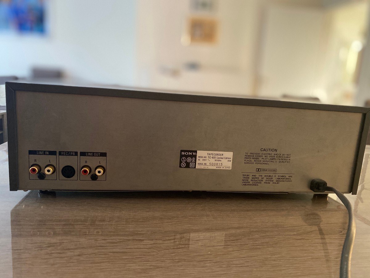 Sony TC-K61 Limited Edition | eBay