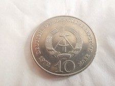 10 DDR Mark, 1972, Mahn- und Gedenkst&auml;tte Buchenwald