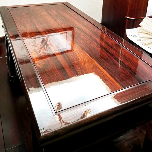 8mil Glossy Furniture Film Protective Clear Foils Kitchen Table Desk 60''x39'' - Picture 9 of 12