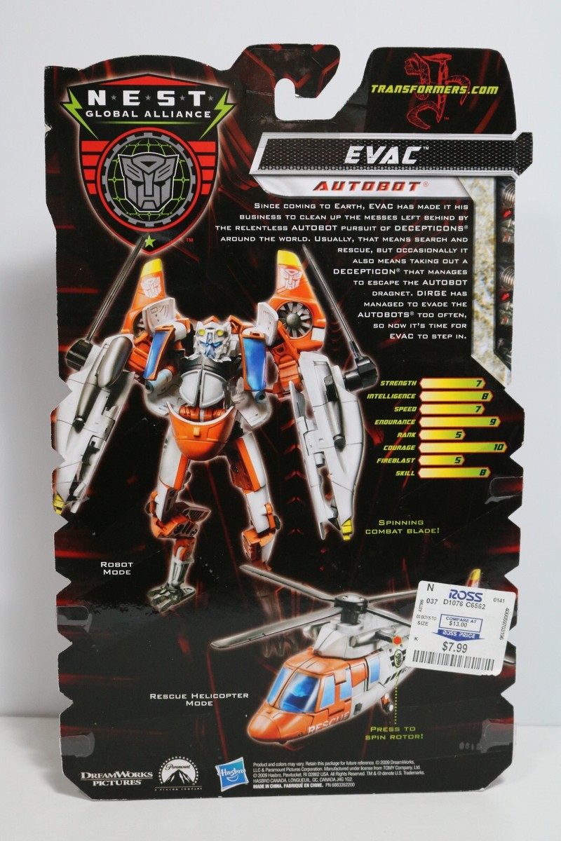 NEW Transformers Movie ROTF EVAC Deluxe Class Revenge Of The