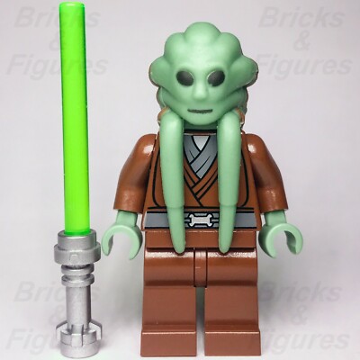 New Star Wars LEGO® Kit Fisto Jedi Knight Master Minifigure 8088 7661 9526 | eBay