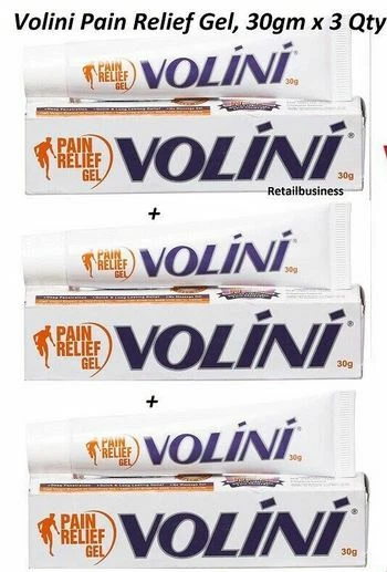Volini Gel 30g Pain Relief for Lower Back Pain Joint Pain Neck