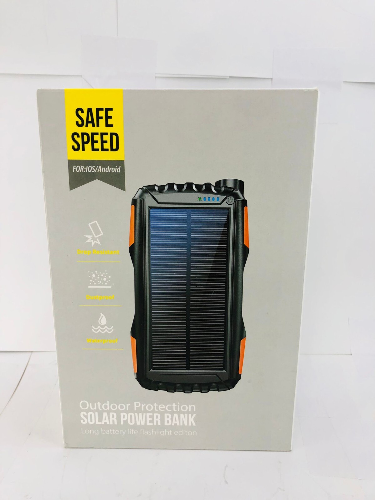 Safe Speed Outdoor Protection Solar Power Bank eBay