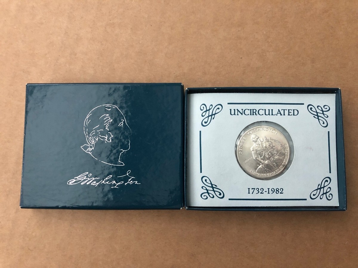 ③ジョージワシントン生誕250周年記念 ワシントンシルバーピース