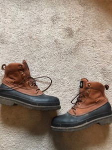 GUC Menâs Brown Waterproof LEHIGH SWAMPERS Safety Work Boots Size 11.5 STEEL TOE | eBay