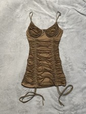 pretty little thing dress ruched