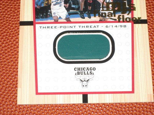 1999-2000 Upper Deck MICHEAL JORDAN MJ's Final Floor Very Rare Color Green FF4 - Picture 2 of 5