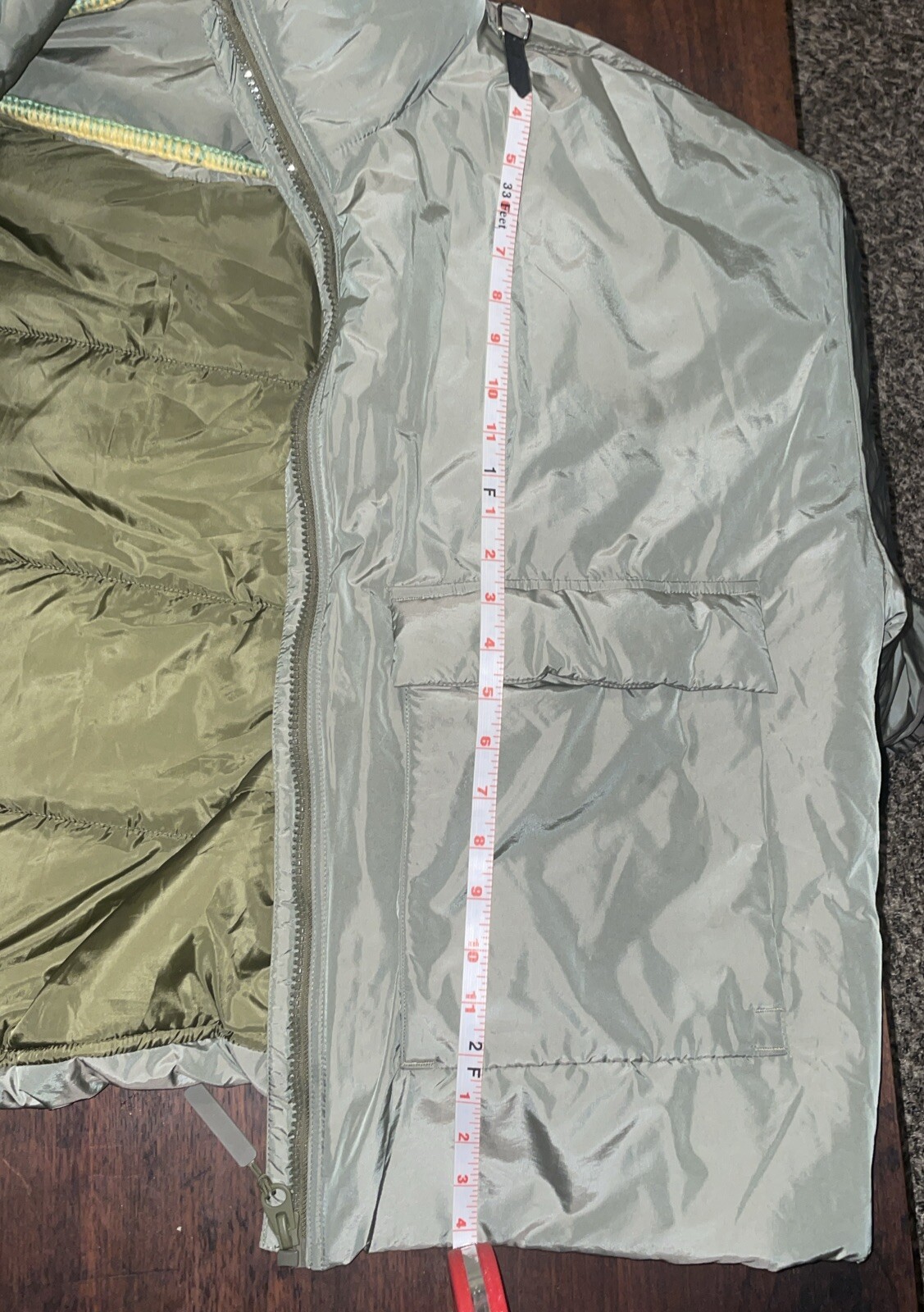 Fabletics Ever Shine Pine All Weather Puffer Jack… - image 12