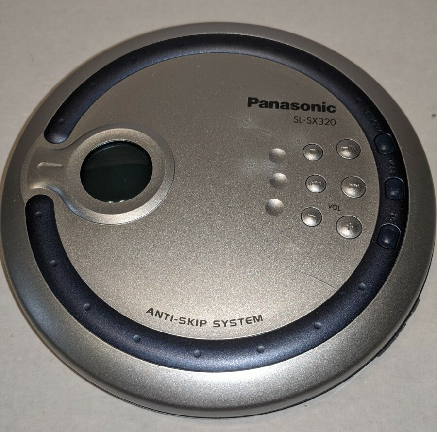 コード ヤフオク! Panasonic SLSX330R Personal CD Player (Red) コード