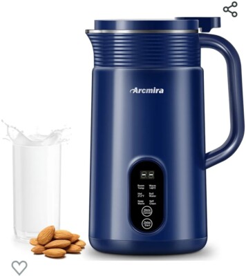 Arcmira Automatic Nut Milk Maker 20 oz HB-B6K *Open Box*
