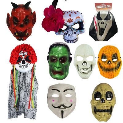 Halloween Tag der Toten Gesicht, Augenmaske Mexican Dias Sugar Skull Halbmaske UK