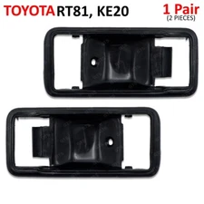 Pair Front Inner Door Handle Cup Bezel For Toyota Corolla KE20 TE20 1970 '78
